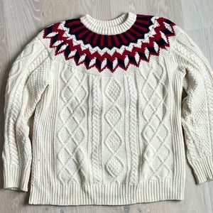 J. Crew Vintage Ski Sweater